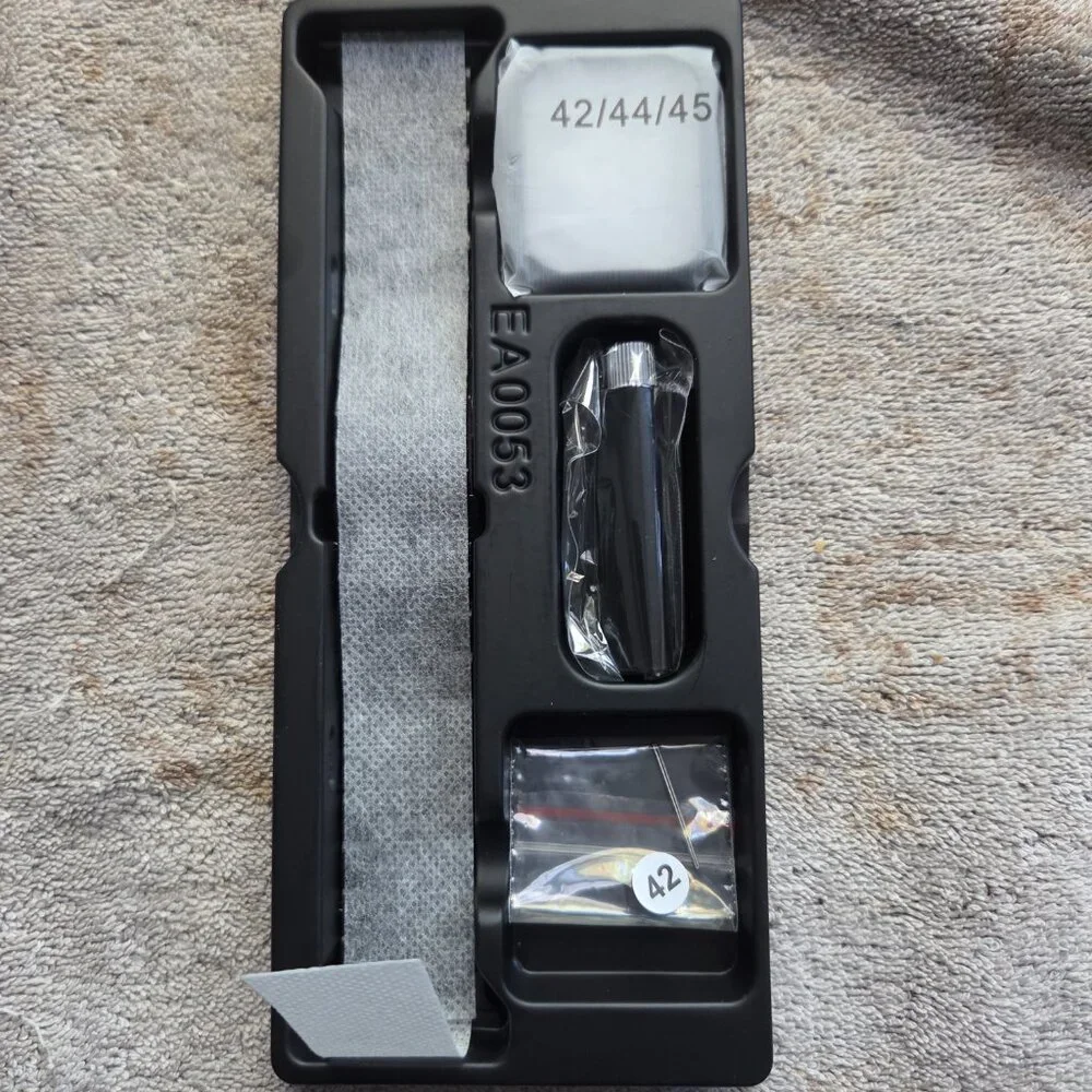 Fullmosa 42/44/45 watch band Metal iWatch band black 42mm new